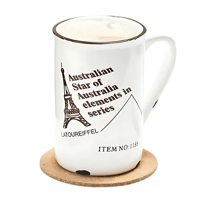Porcelanowy kubek retro -  Australian star