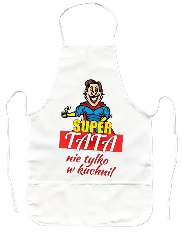 Fartuszek Kuchenny - Super tata nie tylko w kuchni