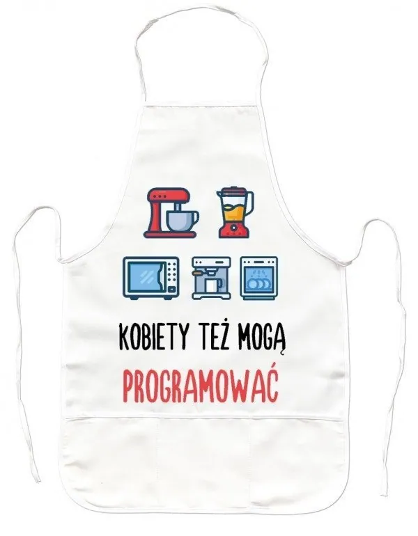 Fartuszek Kuchenny - Kobiety też mogą programować