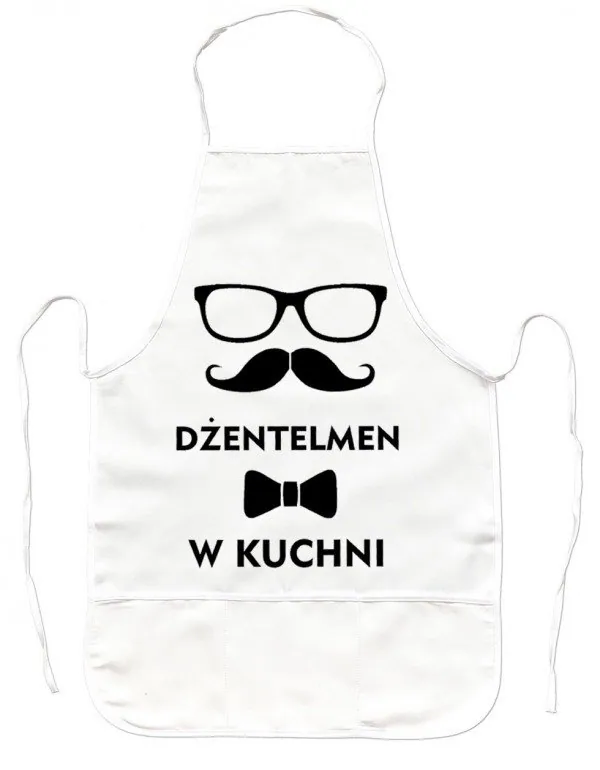 Fartuszek Kuchenny - Dżentelmen w kuchni