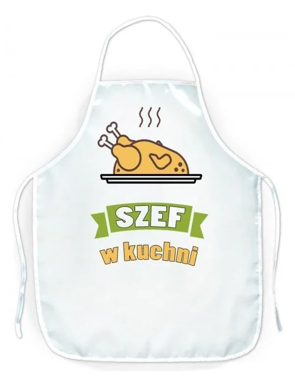 Cienki Fartuszek Kuchenny - Szef w kuchni