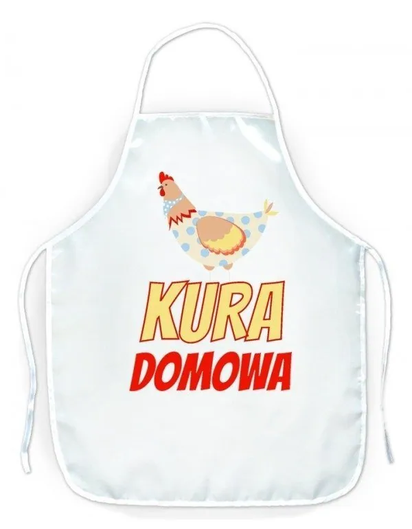 Cienki Fartuszek Kuchenny - Dla Niej - Kura Domowa